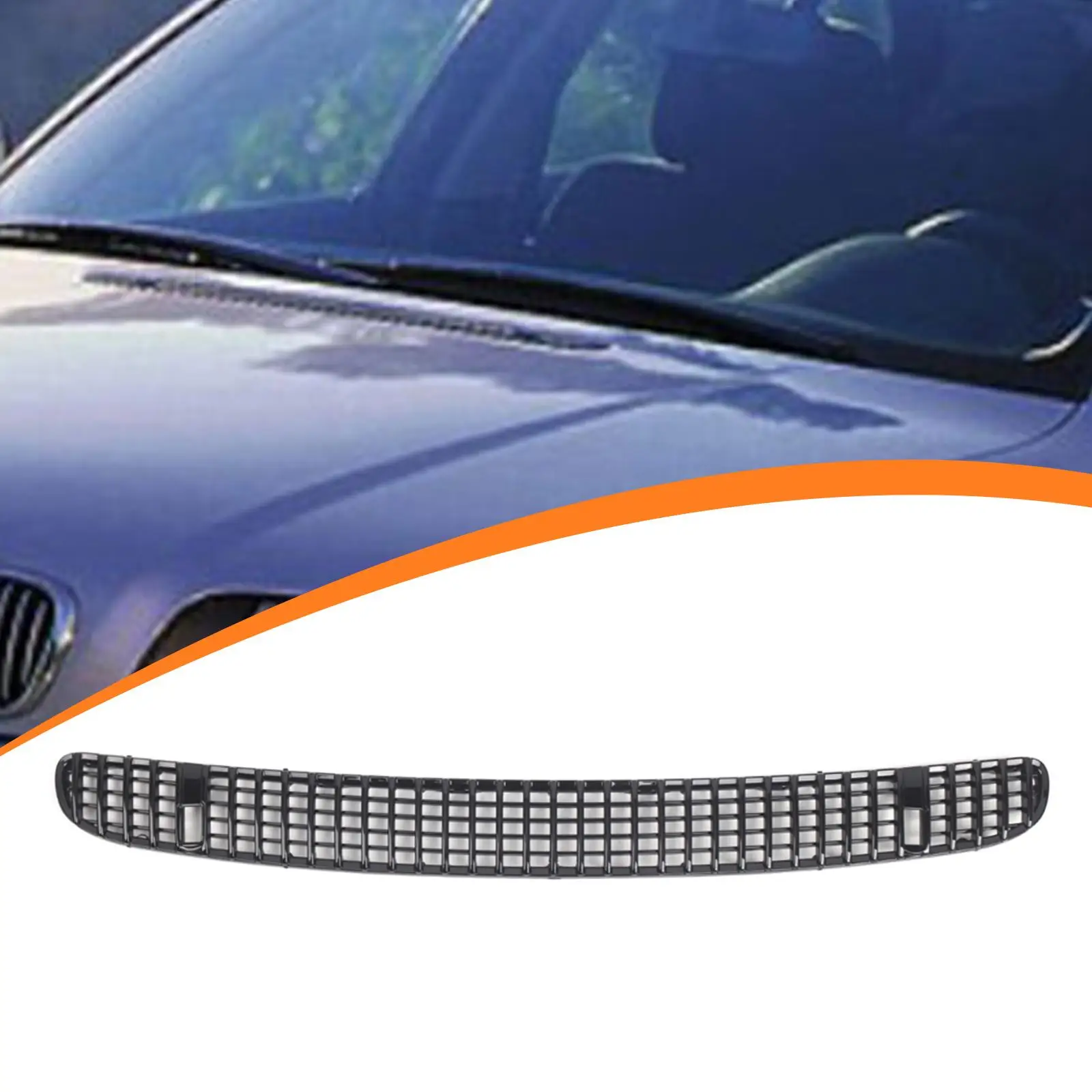 Hood Grille Center Vent Air Inlet 51137075324 51137075312 Lightweight Accessories Parts for BMW 3 Series E46 2002-2005