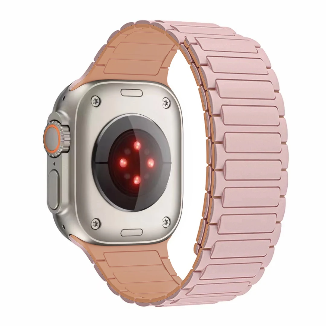 Silicone Magnetic Band for Smartwatches - Elegant and Versatile Wristband Bracelet