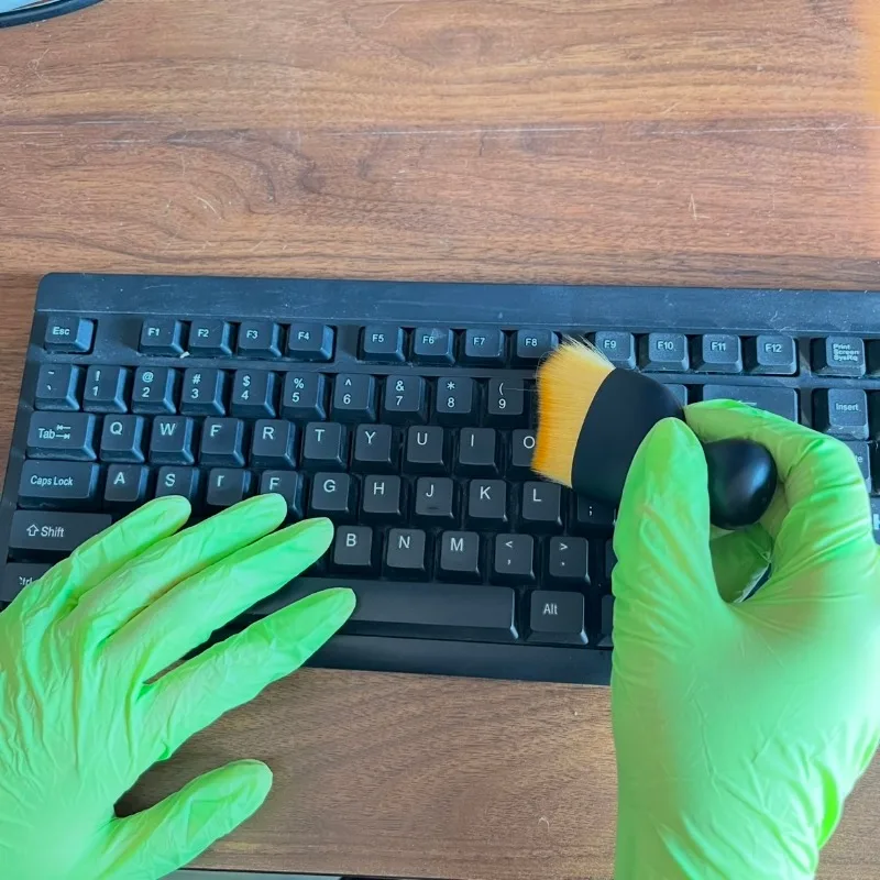 Disposable Green Nitrile Gloves Kitchen Cleaning Tattoo Hair Dyeing Manicure Multifunctional Household Cleaning 30/50/100PCS disposable gloves nitrile gloves cleaning gloves