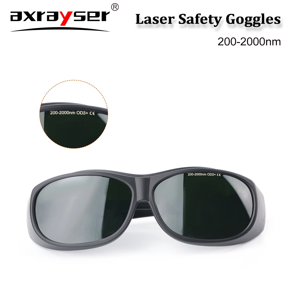 190-510/200-460/200-2000nm 1064nm Laser Size Safety Goggles Protective Goggles CO2 Laser Welding Cutting Engraving Machine laser goggles
