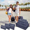 6pcs Travel Organizer Set - Durable Oxford Fabric, Fashionable Women's Packing Cubes For Clothes & Underwear, Hand Washable 1