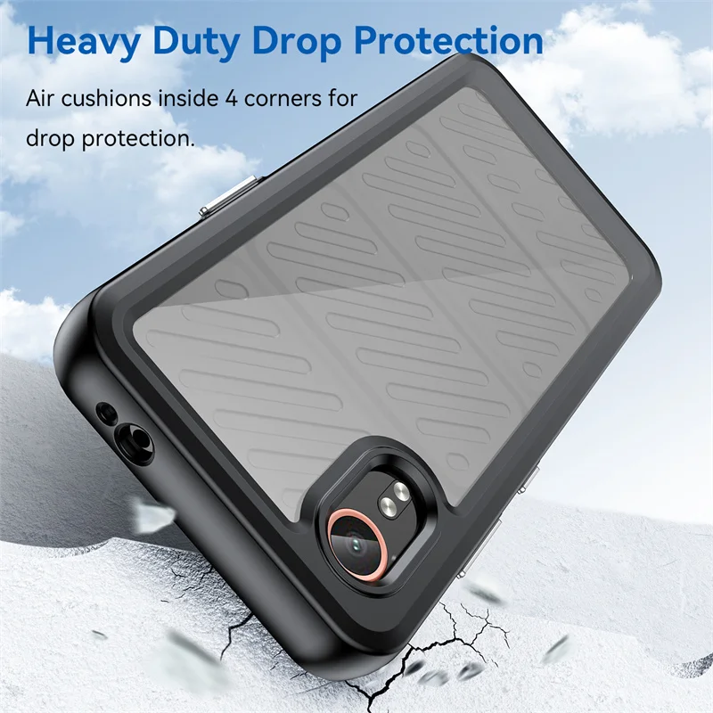 Shockproof Transparent TPU Phone Case - Protective Cover Frame