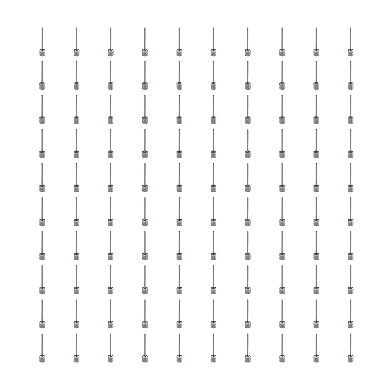 

Football Valve Basketball Valve Valve 100PCS 50MM Inflatable Metal Ball Needle Siver Steel Volleyball Basketball