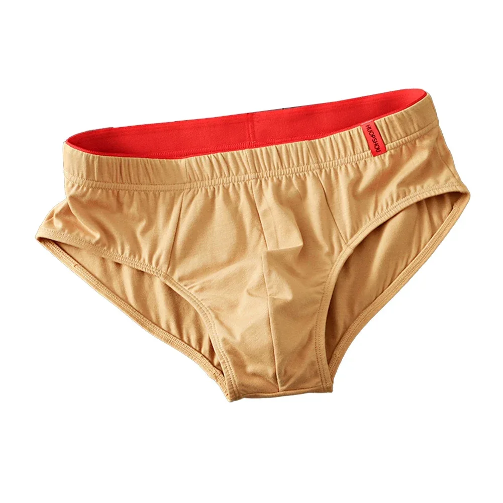 Men Underwear Mens Sexy Underwear Summer Shorts Men's Panties Breathable Elastic Briefs Cotton Low Waist Underpants Solid Soft Swim Trunks