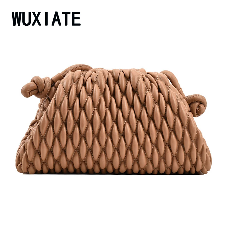

Сумка на плечо WUXIATE для женщин, модная сумка-мессенджер с вышивкой, милый кошелек, сумка через плечо, дизайнерская сумка-клатч