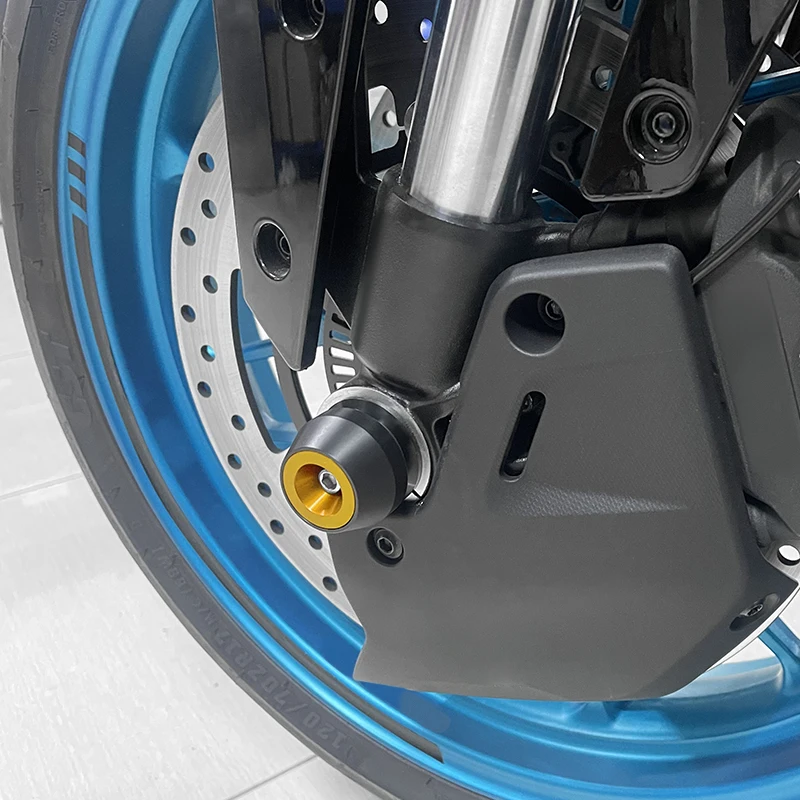 YZF-R3 2015-2025 YZF-R25 2014-2025 전면 리어 액슬 포크 휠 프로텍터 크래시 슬라이더 패드 오토바이 R3 R25