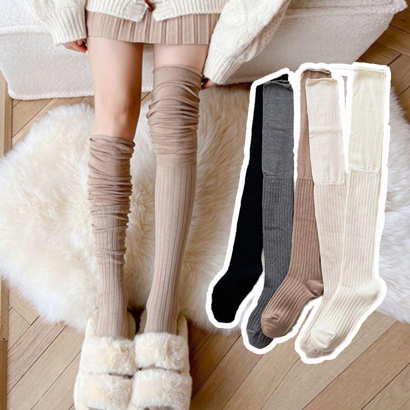 

Splicing Stocking Sexy Women's Spring Autumn High School Girls Sock Over-Knee Gray Mesh Patchwork Sexy Long Jk Uniform Stockings
