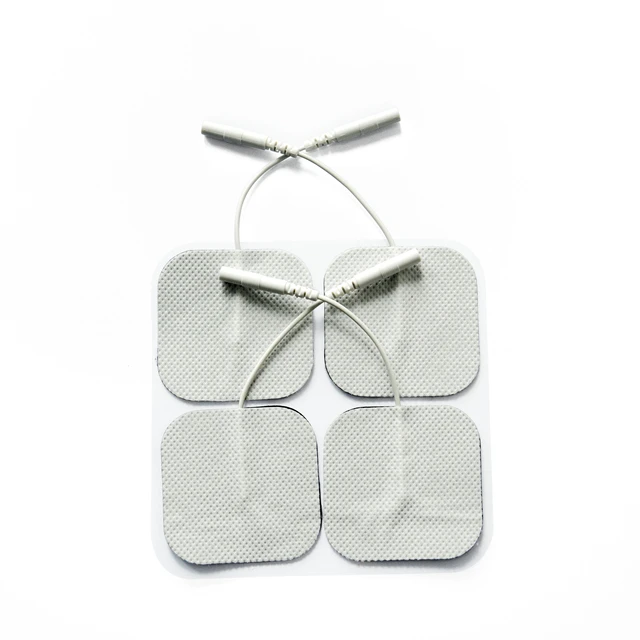 20 Pairs Electrode Pads With Conductive Gel With Box For TENS Unit Size  5*5cm