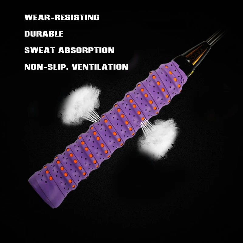 110cm PU Anti-slip Sweatband Badminton Grip Tennis Overgrip Sport Tape Windings Over For Fishing Rod Badminton Accessories