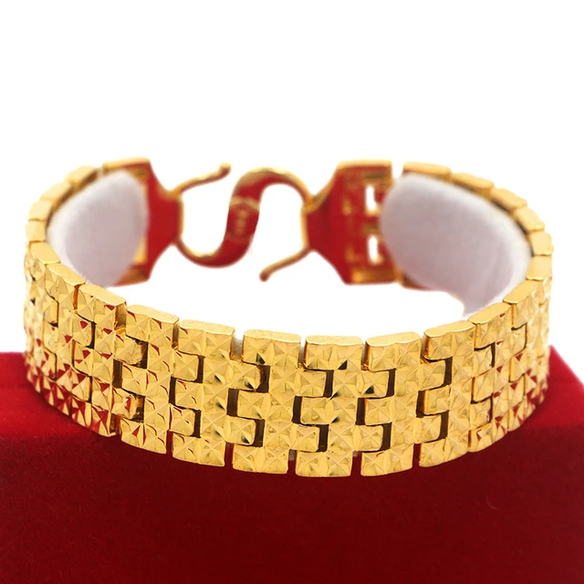 Buy Design Bracelet 22k Solid Gold 916 Gold Bracelet 22ct Pure Gold Online  in India - Etsy