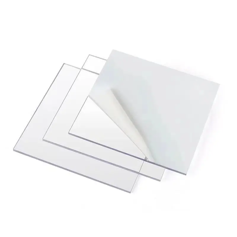 

2PCS Transparent acrylic blanks plexiglass cut die plate acrilico plasti ccustom methacrylate sheet 3mm 4mm 5mm