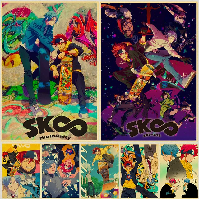 SK8 THE INFINITY notebook: sk8 the infinity manga : friends, infinity:  : Books