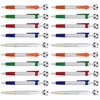20 Pcs Fountain Pen Football Ballpoint Student Pens Bulk Abs Soccer Goodie Bag Favors Plastic School Child Soccer Scrapbooking 3