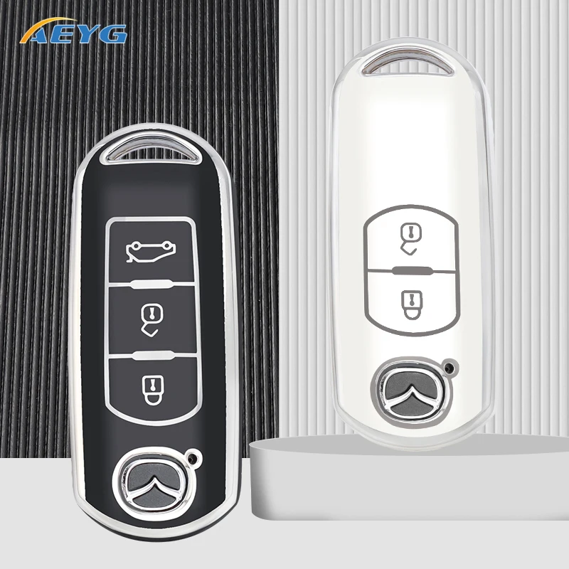 

TPU Car Remote Key Case Cover Shell Fob For Mazda 2 3 6 Atenza Axela Demio CX-5 CX5 CX-3 CX3 CX7 CX-7 CX-9 CX9 MX5 Accessories