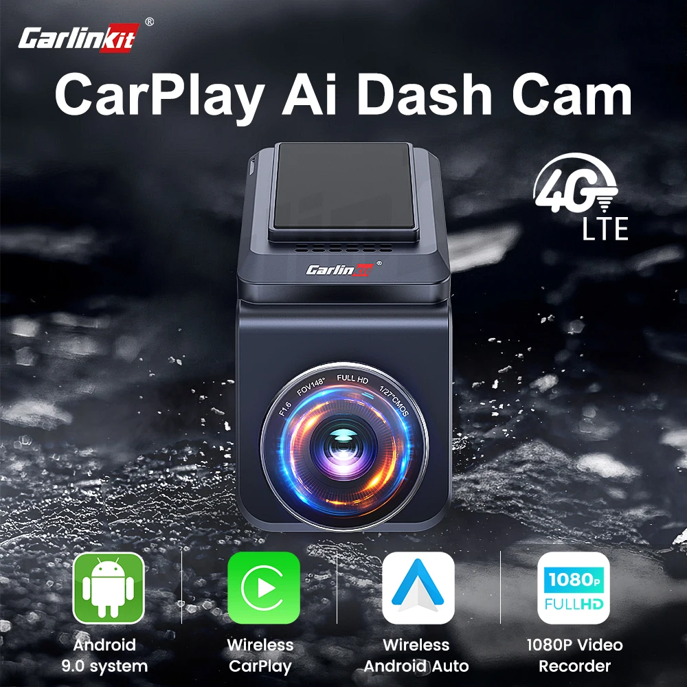 CarlinKit CarPlay Ai Box Android 4G LTE Wireless CarPlay Android Auto