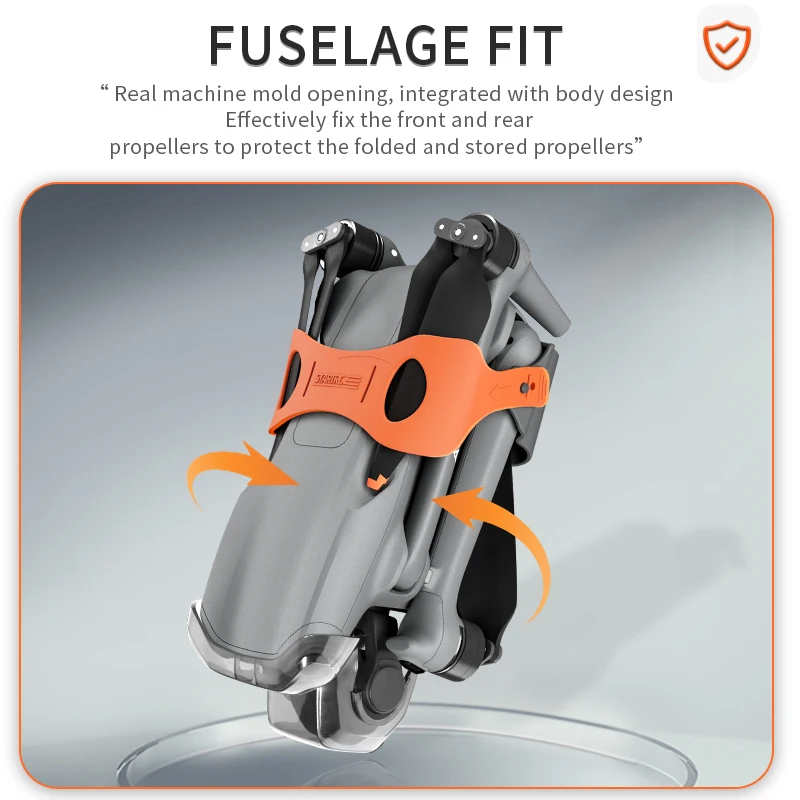 Achetez le support d'hélice pour DJI Air 3 : protection des pales en silicone ABS, facile à installer.