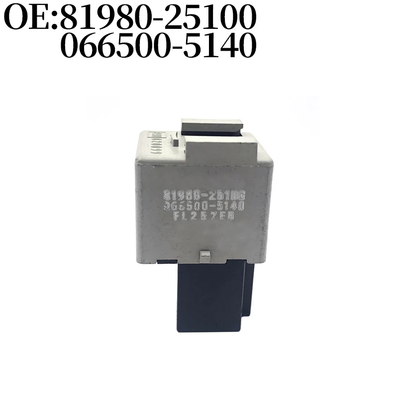 

Автомобильные аксессуары 81980-25100 066500-5140 8198025100 0665005140 релейный переключатель вспышки для Toyota Высокое качество Новые автозапчасти