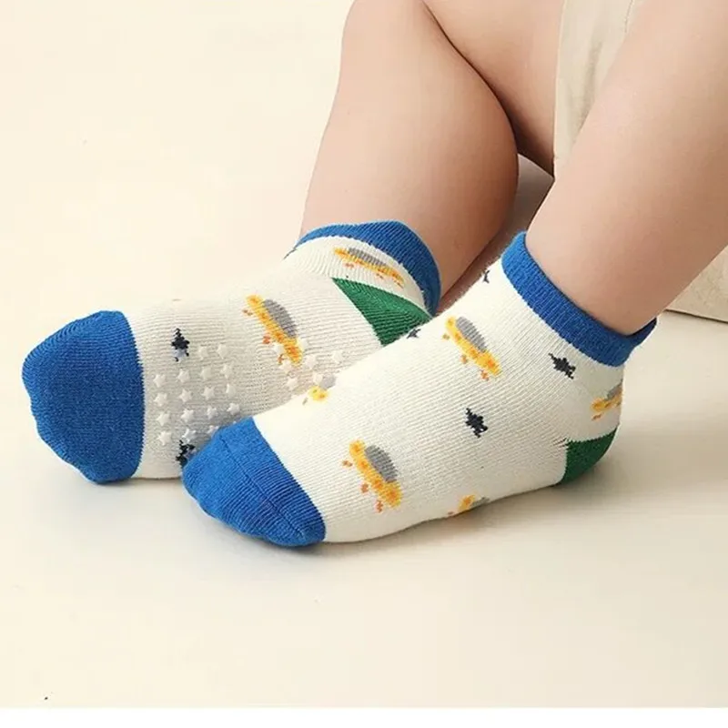12 Pairs Non Slip Toddler Socks with Grip for Boys Girls Baby Infants Kids Anti Skid Cotton Crew Socks 1-7Years 14 S9a829b36656e4ed894a62dd427e5ed6at