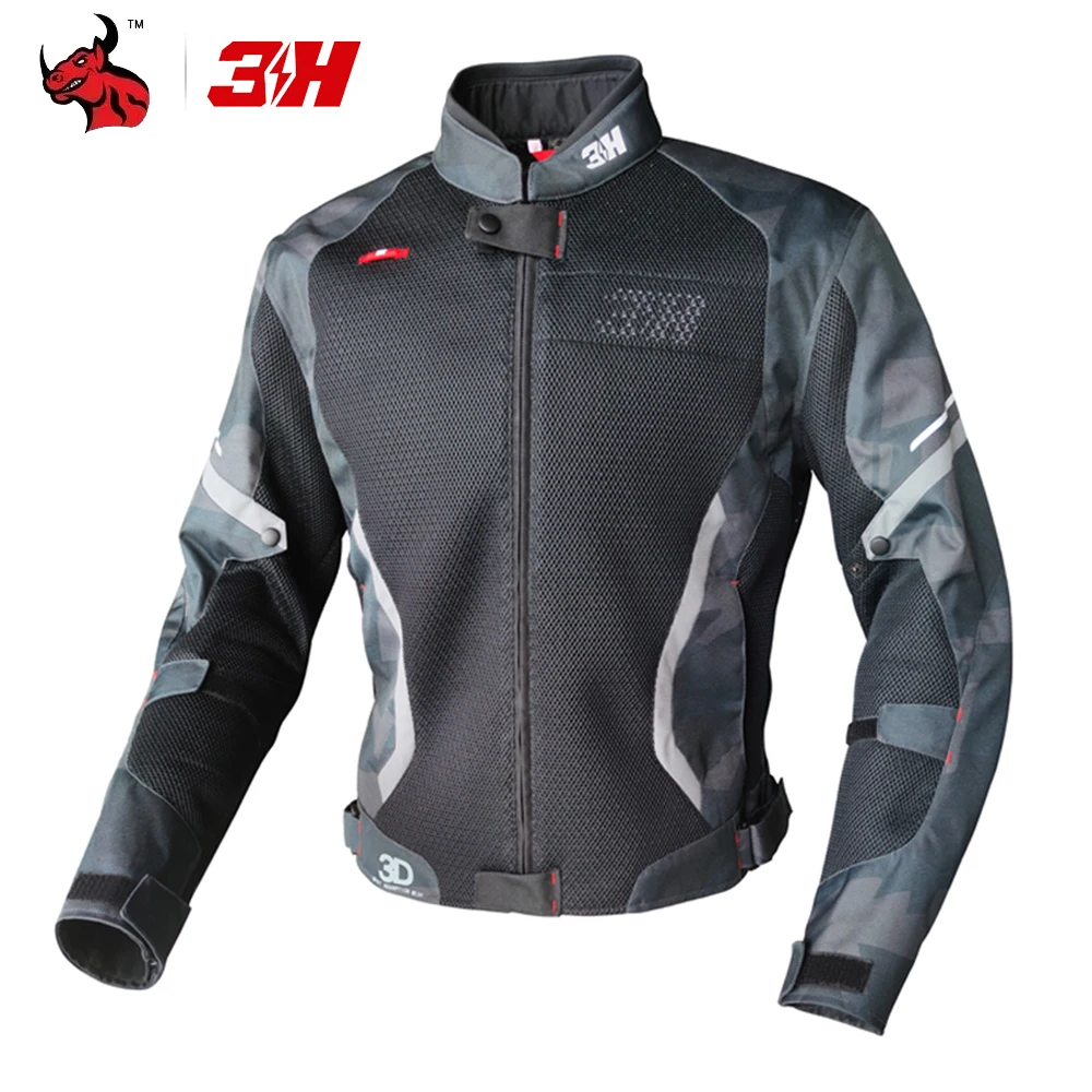 

Camouflage Breathable Biker Jacket Abrasion Resistant Off-Road Clothing Wrestling Motorcycle Gear Reflective Motorcycle Clothing