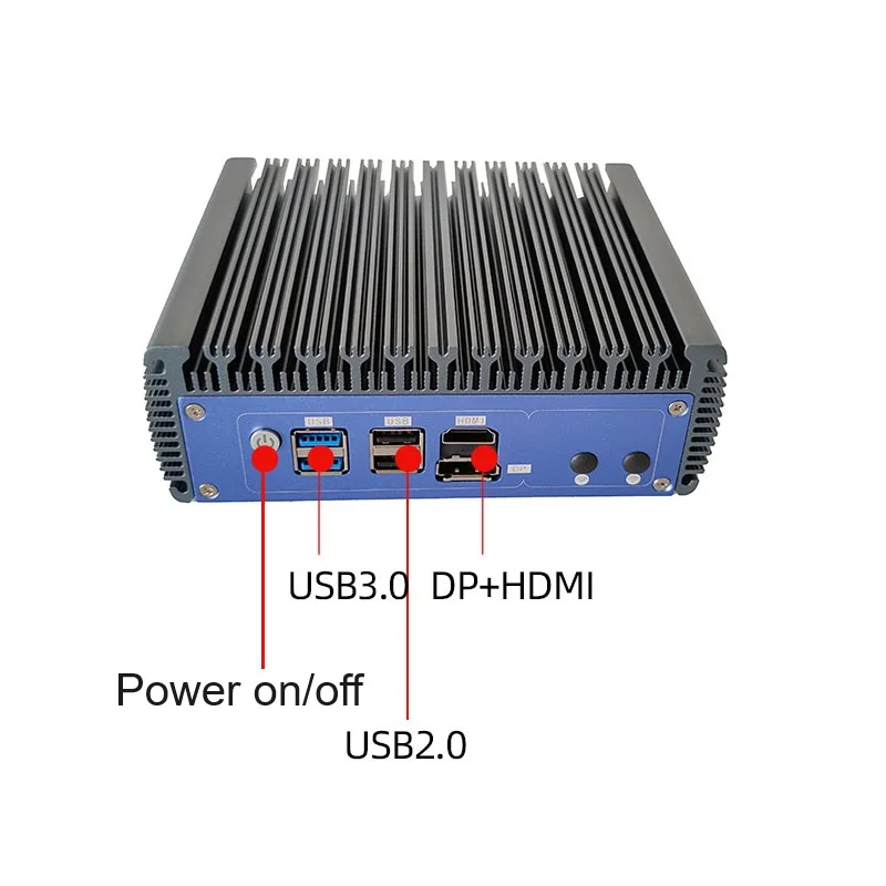 SZBOX X4A N100 Soft Router DDR5 8GB 256GB NVMe SSD 4* i226 2.5G LAN Mini PC pfSense Firewall VPN Server OPNsense OpenWrt 4