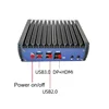 SZBOX X4A N100 Soft Router DDR5 8GB 256GB NVMe SSD 4* i226 2.5G LAN Mini PC pfSense Firewall VPN Server OPNsense OpenWrt 4