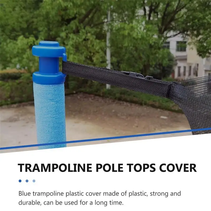 Professional Wear-resistant Trampoline Caps Cover Cap Enclosure Caps Net Cap Enclosurerod Accessories Replacement Cover Parts