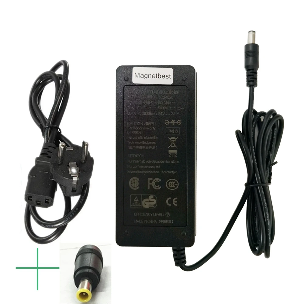 アダプター充電器24v 2.5a,casioシンセサイザー用,電子インデックス,MZ