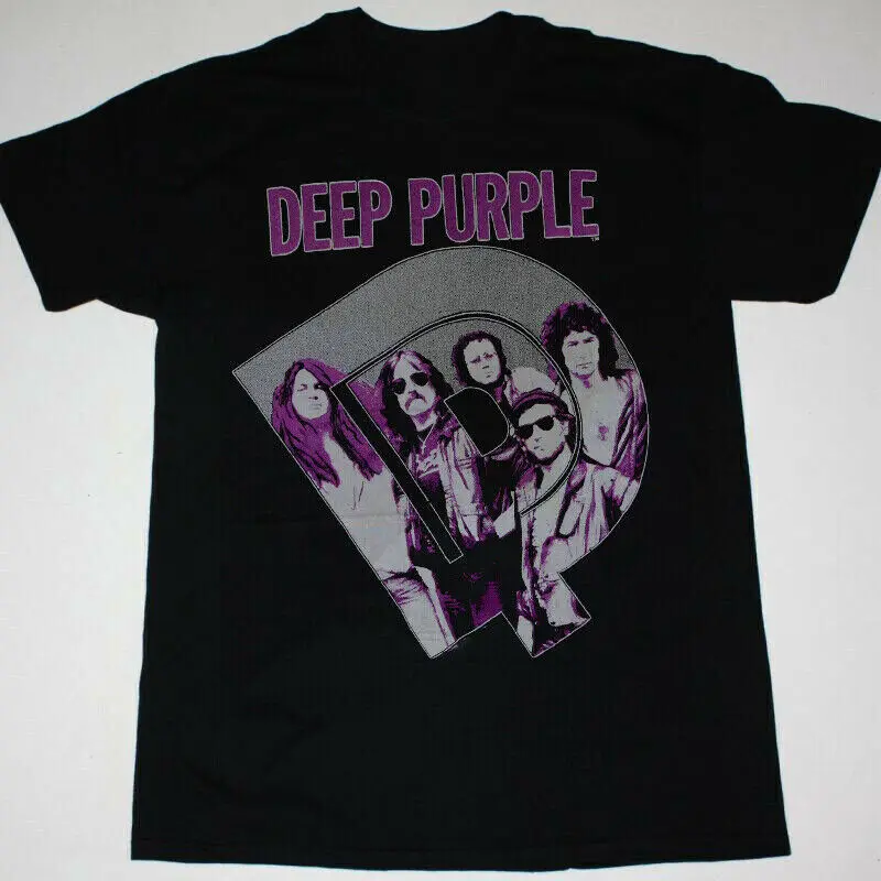 

Deep Purple Men T-shirt Black Short Sleeve High Quality 100%Cotton Short Sleeve