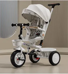 Baby-walking artifact, children's tricycle, bicycle, 1-3-6 years old, large baby stroller, baby bike.
