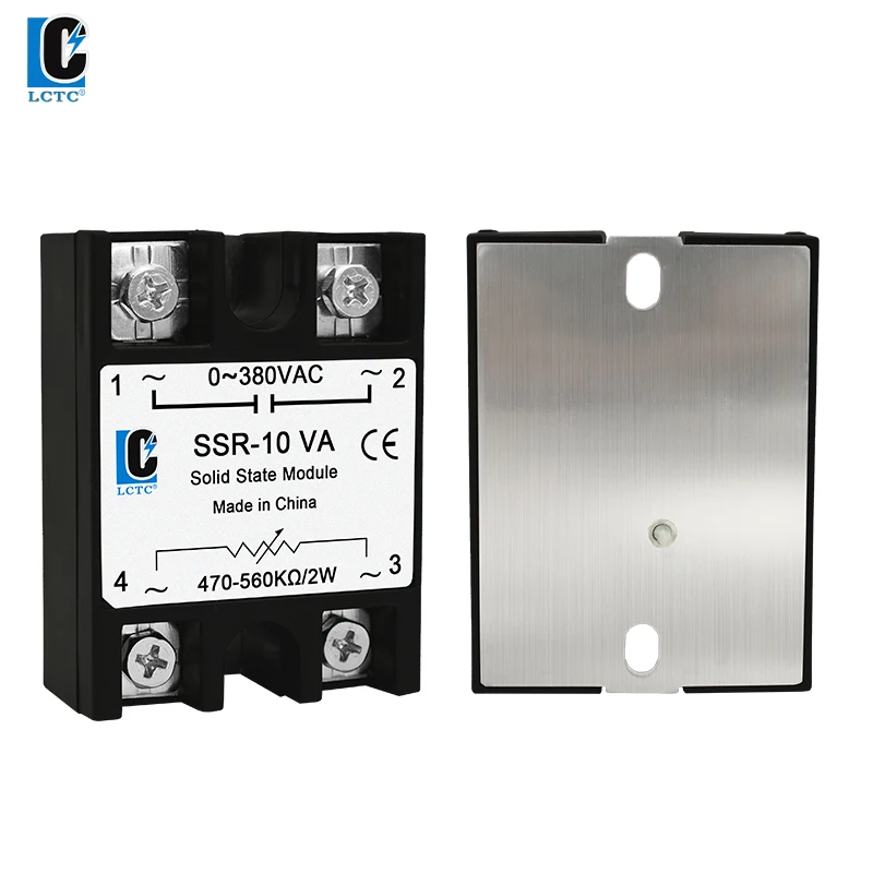 Enhanced Single Phase Control Solid State Voltage Regulator with Potentiometer Integration