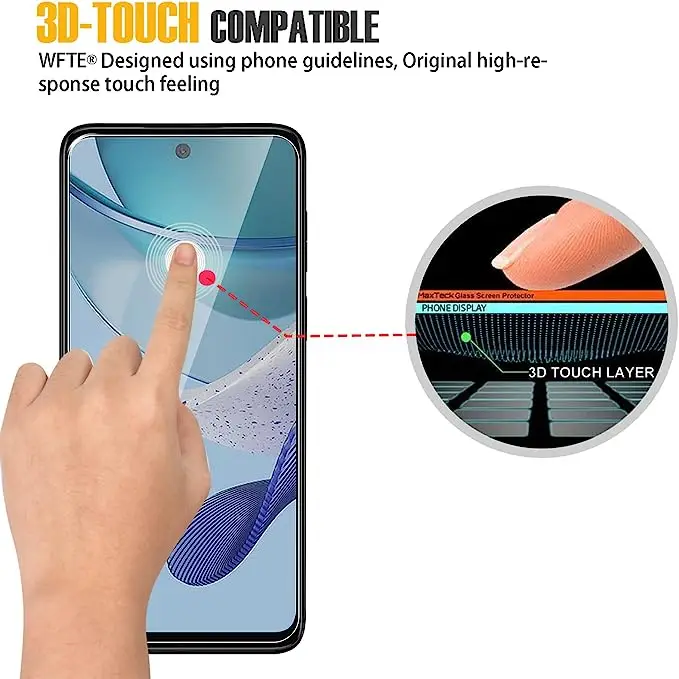 Premium 3-Pack Tempered Glass Screen Protector Set