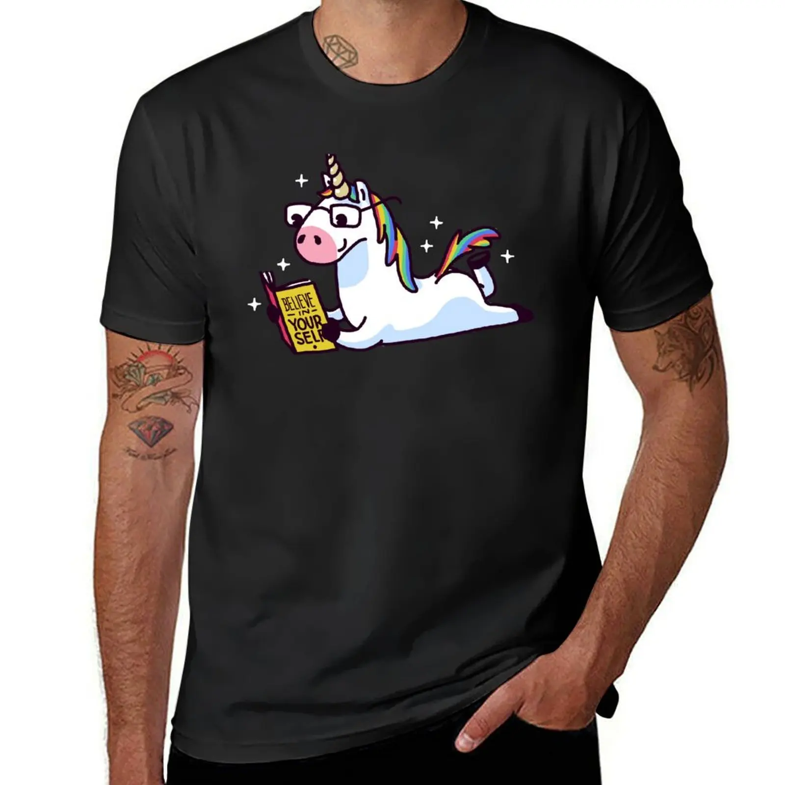

Unicorn Believe in Yourself Magically Fabulous II T-Shirt sports fans anime clothes clothes for men