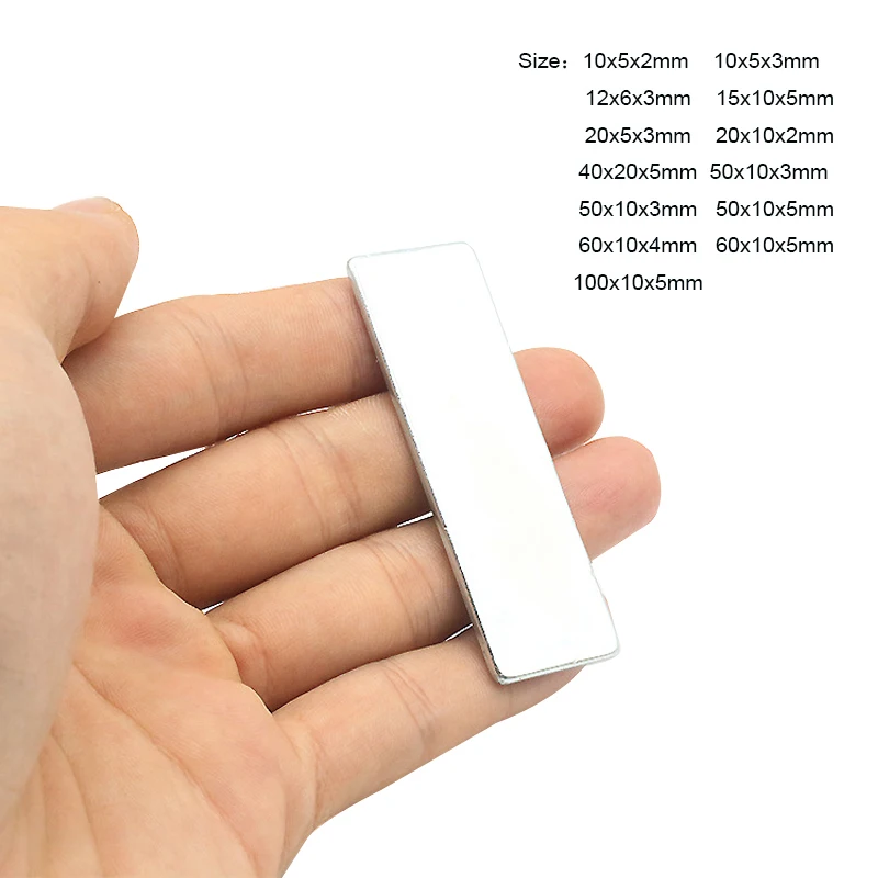 

10x5x3mm/20x5x3mm/60x10x5mm/100x10x5mm N35 Permanent NdFeB Magnet Rare Earth Neodymium Square Magnet Strong Magnet imanes