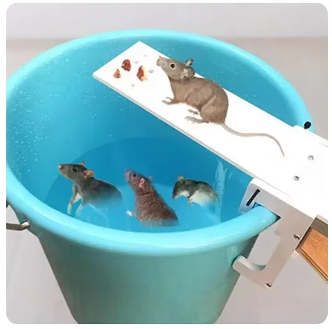 กับดักหนูแบบเหวี่ยง กำจัดหนูอย่างรวดเร็ว สำหรับสวนในบ้าน ทำเองได้ ใช้กับเหยื่อ กำจัดหนูในบ้าน กำจัดสัตว์รบกวน 1