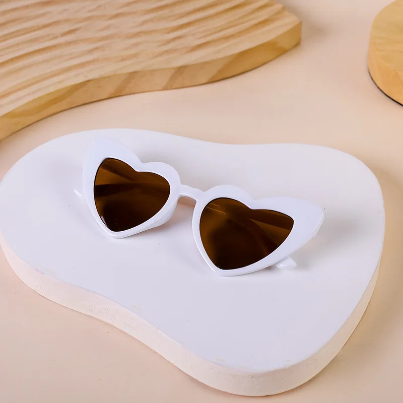 2023 New Kids Cartoon Heart Suower Sunglasses Girls Boy Children Outdoor Round UV400 Sun Glasses Fashion Kids Sunglasses_voghion.com