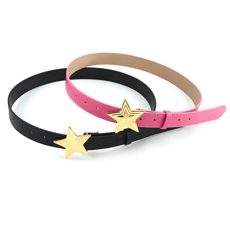Fashionable Women Punk Black Studded Belt