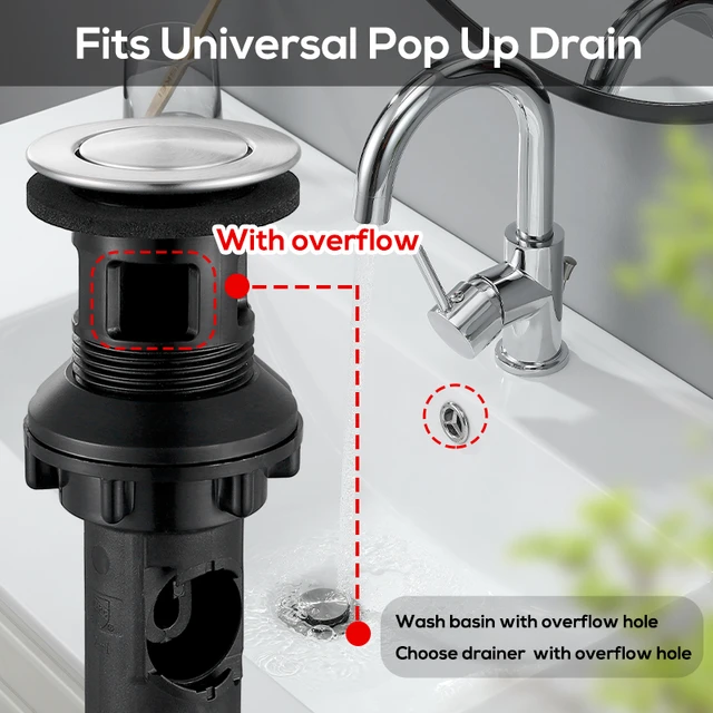 Ensemble de tuyaux de vidange universels pour évier, déodorant rétractable, tuyau  d'évacuation de l'eau, pour lavabo, salle de bain, accessoires de cuisine -  AliExpress