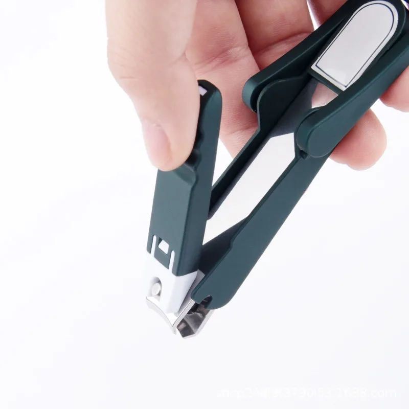 Nail Clipper with Magnifying Glass 1Pc For The Elderly Practical Anti-splash Stainless Steel Nail Clipper Beauty Tools toe nail clipper,nail clipper,nail clippers