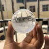 1pcs Natural White Clear Quartz Crystal Ball Mineral Stone Sphere For Decoration Home 3