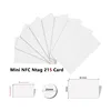 10Pcs NFC Ntag215 Mini/Coin/Big White Card Tag 13.56MHz NFC215 RFID Game Tag Widely Used For NFC Enabled Devices Tagmo 30*20MM 1