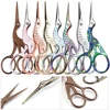 Stainless Steel Safe Eyebrow Scissors Shaping Nose Eye Brow Trimmer Shaver Face Hair Removal Blades Cutter Woman Makeup Tools 1