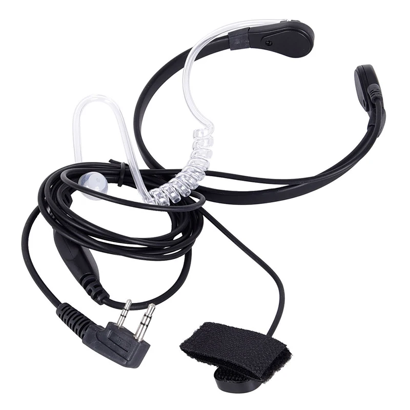 Walkie talkie headset Throat Mic Earpiece Headset Finger Baofeng UV5R 888s Radio Walkie Talkie