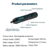 Mini Cordless Electric Screwdriver Rechargeable 1300mah Adjustment Power Drill Multi-function Disassembly Torque Repair Tools 5