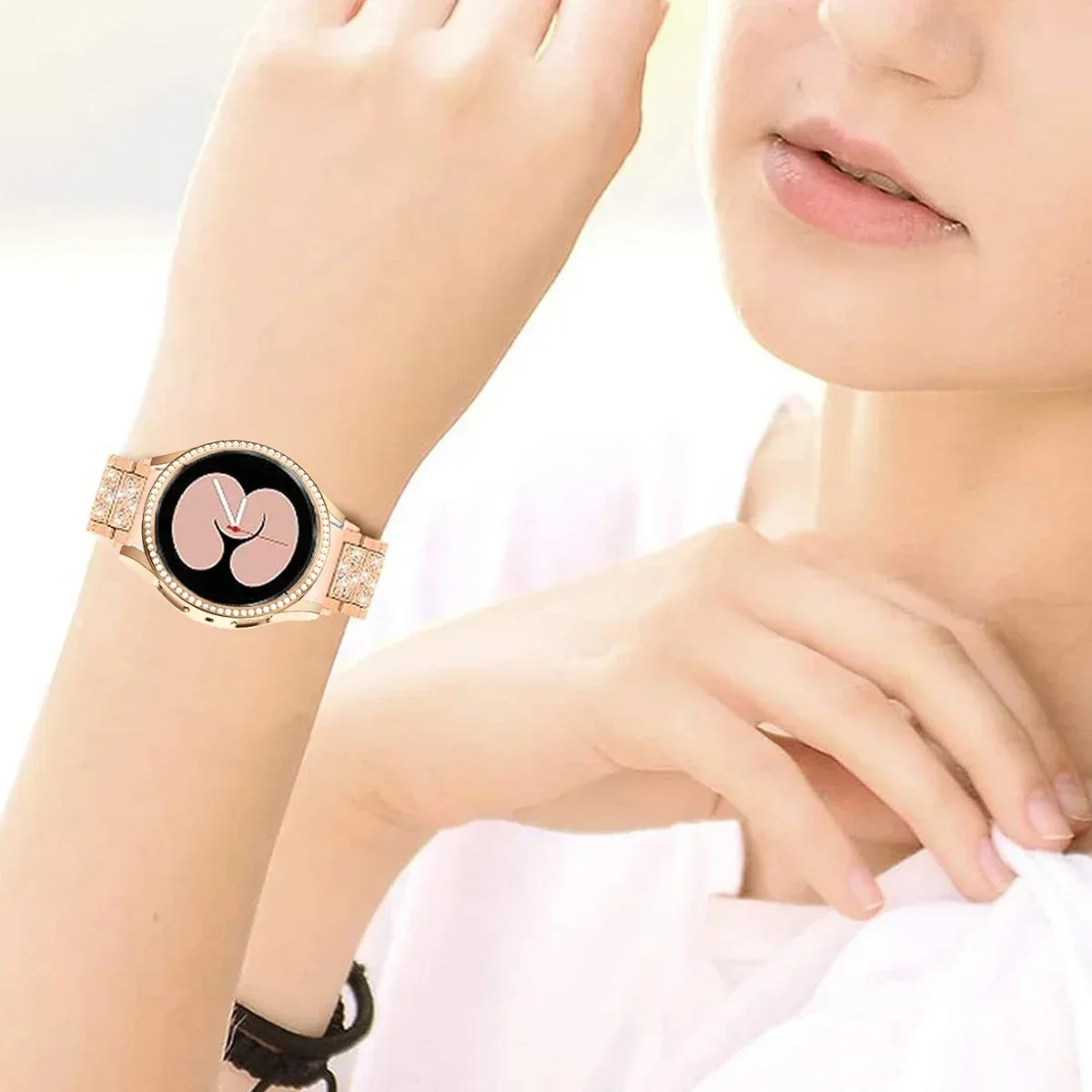 Women's Stainless Steel Diamond Bracelet & Cover Bumper Accessory