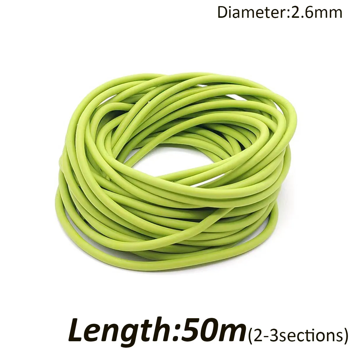 50m Lightgreen 2.6mm