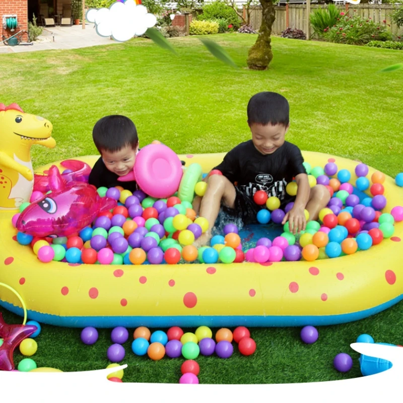 1.7M Swimming Pool Inflatable Dinosaur Fountain Outdoor Bathtub Dolphin Sprinkling Game Mat Children's Water Toy Summer inflatable pool float,inflatable swimming pool