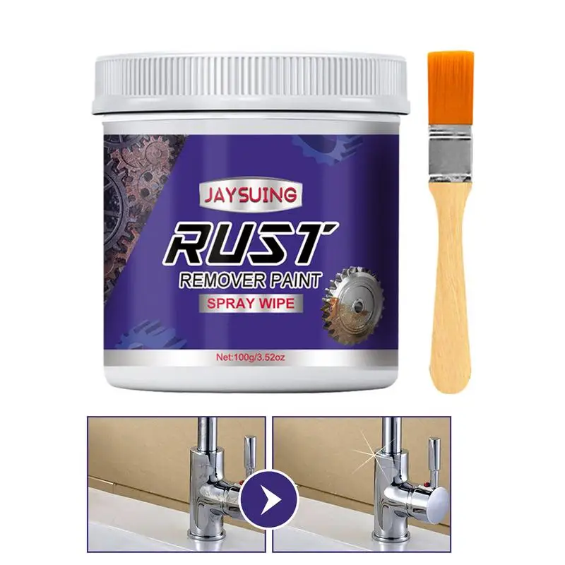 

Rust Removal Converter Universal Metal Auto Anti Rust Primer Water-Based Car Rust Free Primer For Car Chains Garbage Bins And