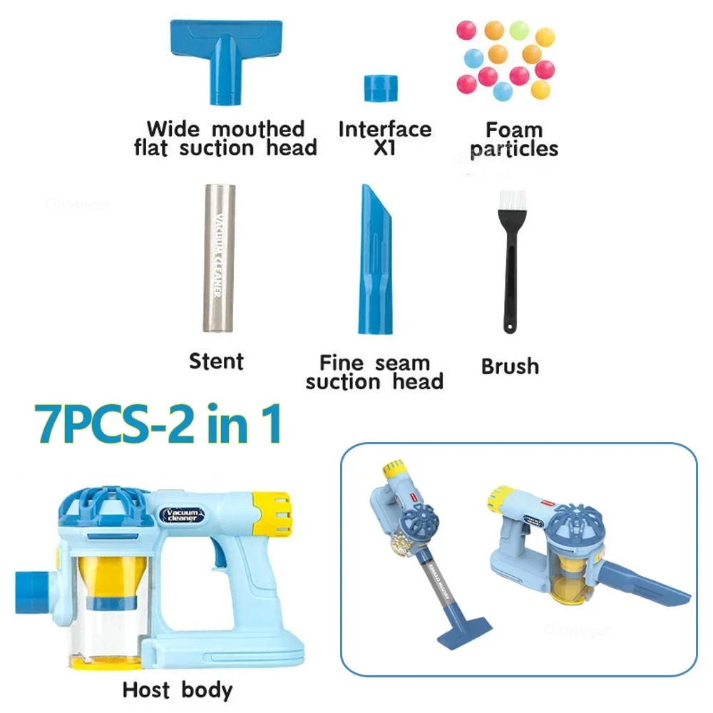 צעצוע מנקה אבק לילדים, משחק דמיון ריאליסטי, צעצועי ניקיון חינוכיים לבית ולמידה, מתנות לטף לבנים ולבנות