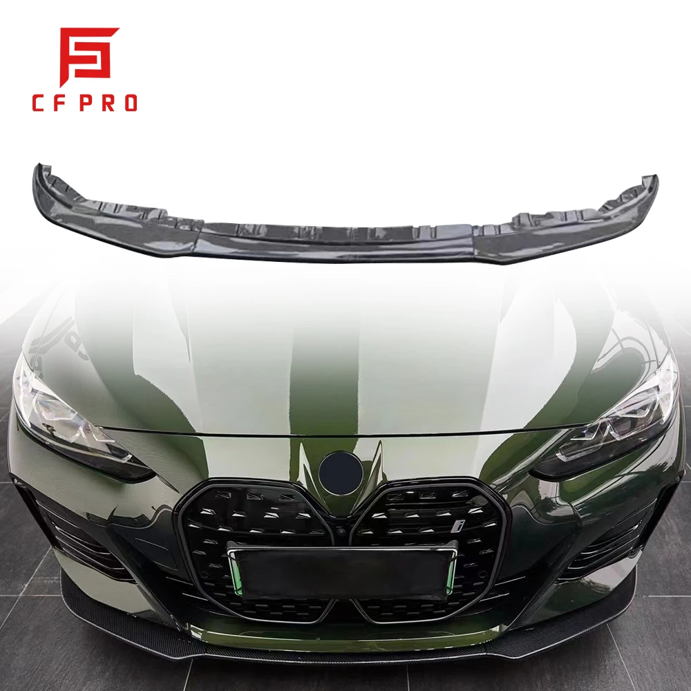 

Carbon Fiber Material MP Style I4 Front Bumper Lip For BMW 4 Series I4 Body Kit Car Diffuser Accessories