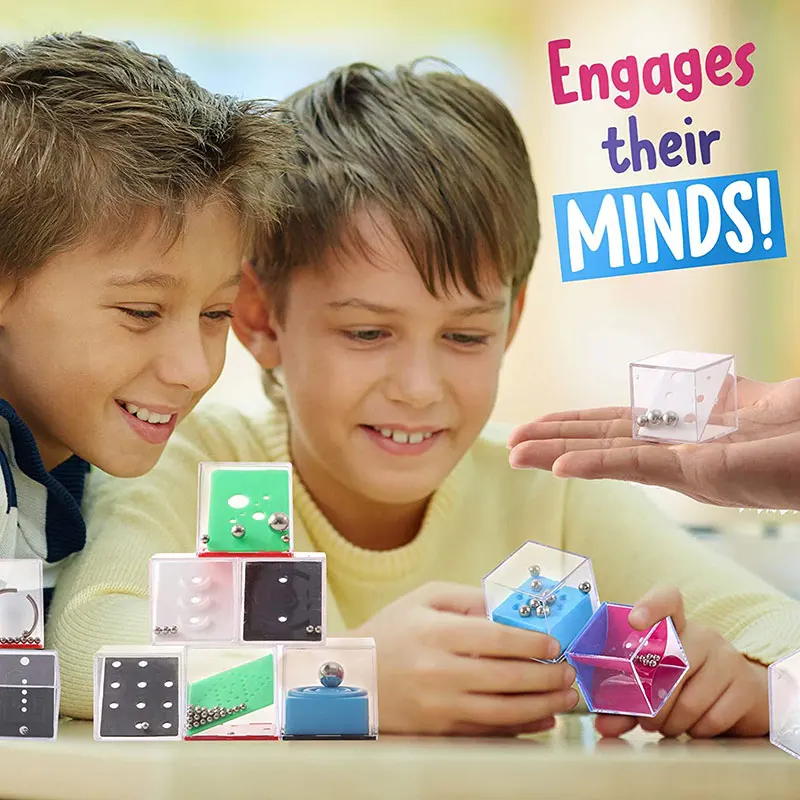 3D Maze Transparent Puzzle Speed Mini Cube Rolling Ball Game Children Brain Teasers Party Gift Training Toy puzzle cube magic puzzle cube puzzle toys